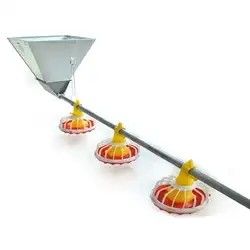 Automatic feeding machine for chicken farm, simple feeding line, full set of feeding equipment