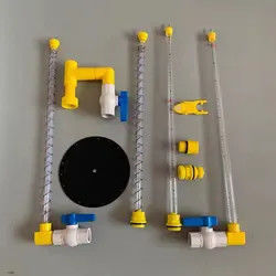 A complete set of waterline feeding line and automatic breeding equipment for durable free-range poultry