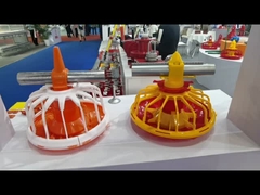 linea d'alimentazione Interamente automatica attrezzatura dell'alimentazione dell'argano della macchina per l'azienda agricola dell'anatra e del pollo in grande tettoia