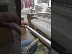 bevitore gemellato del capezzolo della serratura della doppia ala per bere del pollo della quaglia dell'uccello di strato della griglia del pollame